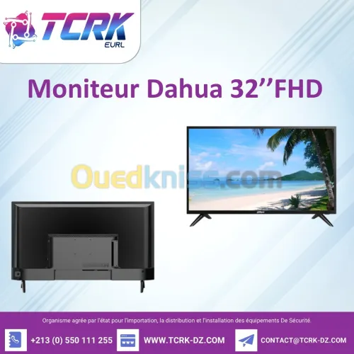 Moniteur Dahua 32'' FHD