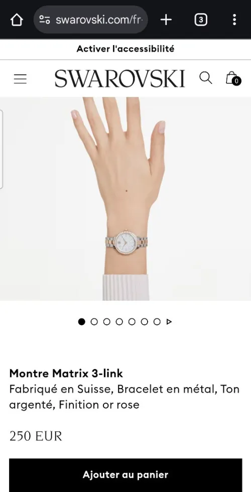 Montre SWAROVSKI