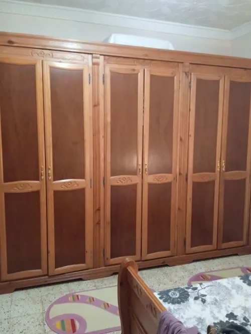 Chambre à coucher en bois