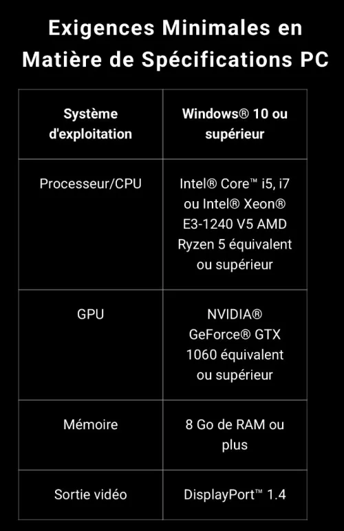 VR VR نظارات الواقع الافتراضي DPVR E4 casque VR Pour Pc neuf jamais utilisé 120hz 4k (Caba) لافار