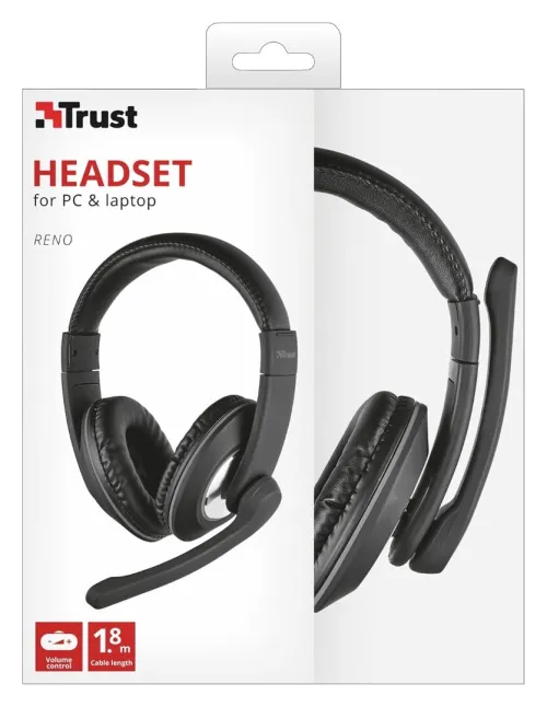 Trust Reno Micro-Casque pour PC - Noir