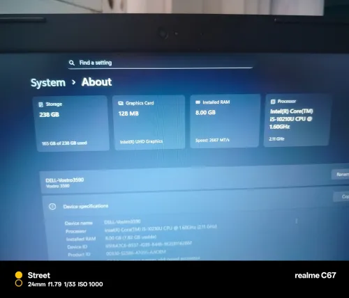 Laptop Dell Vostro 3590