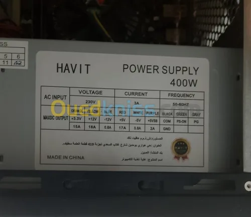 PSU HAVIT 400W+NVIDIA GEFORCE GT210 1GB