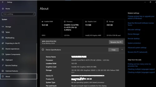 PC Bureau i5 4570 / 16GB RAM / SSD 128GB - Idéal Bureautique & Gaming Léger حاسوب مكتبي قوي i5 الجيل الرابع / رام 16 جيجا / سريع جداً SSD مع ضمان شهر تجريب قبل الشراء