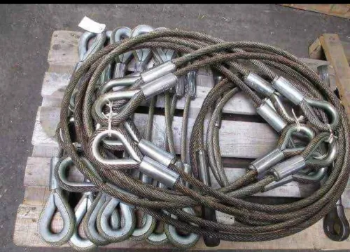 Fabrication élingues on chaîne et cable acier 