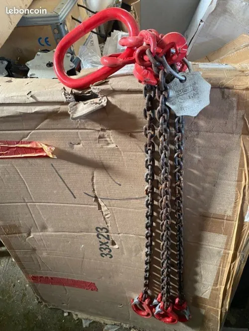 Fabrication élingues on chaîne et cable acier 