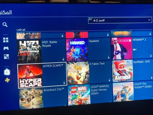 Ps4 slim  5 compte avec 300 jeux le prix 35000 da //