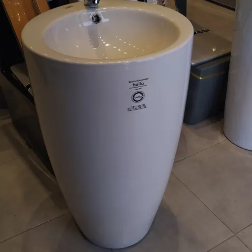 LAVABO MONOBLOC CERAMIQUE BELLA