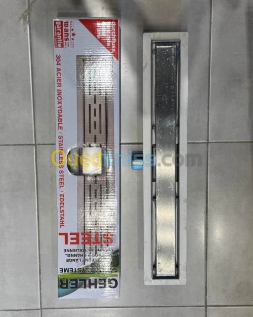 CANIVEAU DE DOUCHE INOX 