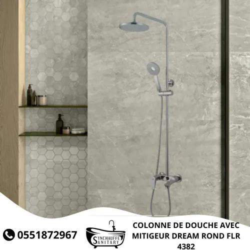 COLONNE DE DOUCHE AVEC MITIGEUR FLR 