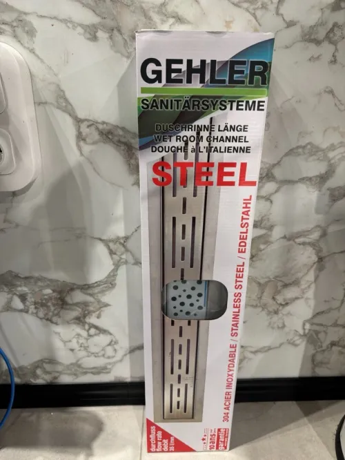 CANIVEAU DE DOUCHE INOX GEHLER