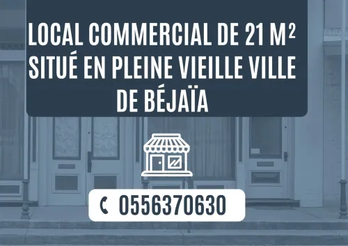 Vente Local Béjaïa Bejaia