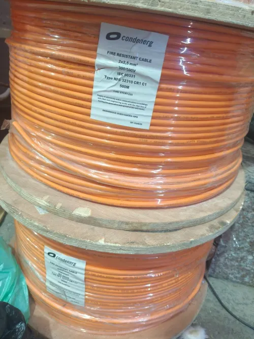 Câble détection incendie 2x2x0.9 mm marque condenerg fidponible