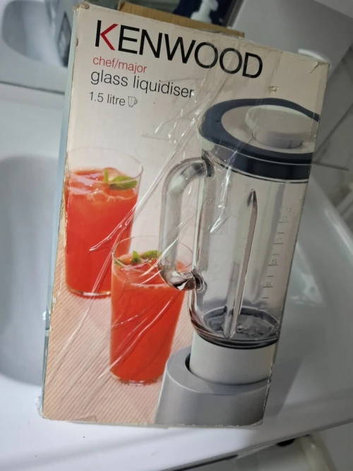 Accessoire Kenwood Chef / Major - Bol Blender en Verre (Neuf sous emballage) ملحق خلاط زجاجي لعجانة كينوود شيف / ماجور - جديد في الكرتونة
