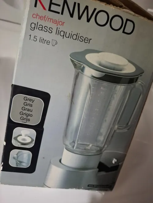 Accessoire Kenwood Chef / Major - Bol Blender en Verre (Neuf sous emballage) ملحق خلاط زجاجي لعجانة كينوود شيف / ماجور - جديد في الكرتونة