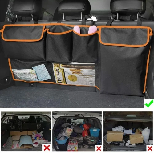 Organisateur coffre de voiture multipoches