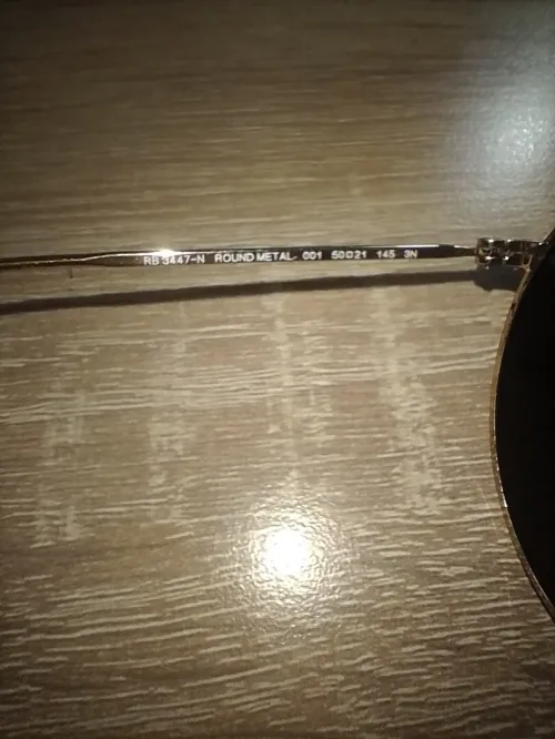 Ray-Ban RB3447-N Round Metal