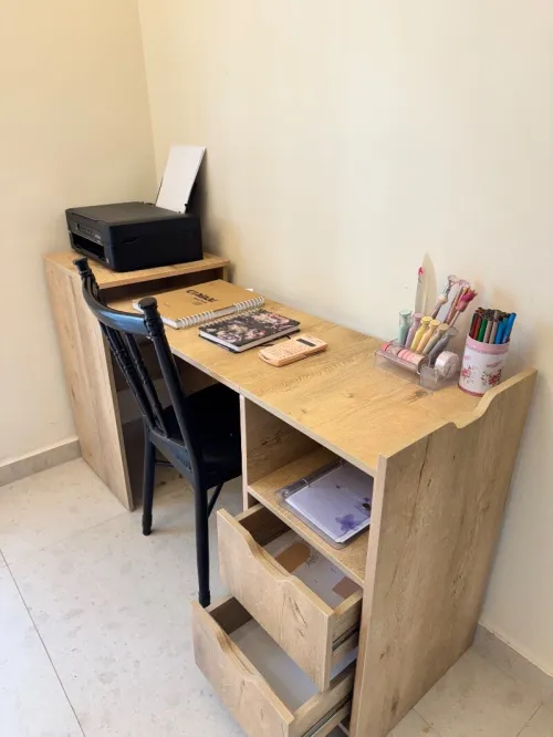 Bureau Pliable Blanc