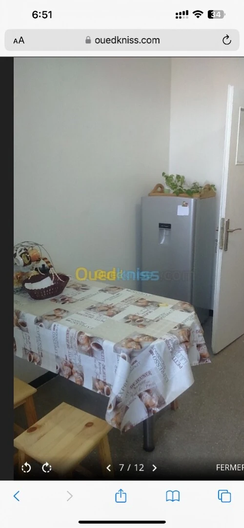 Location vacances Appartement F2 Alger Bouzareah