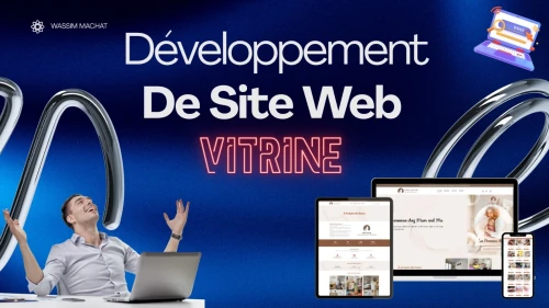 Création de site web vitrine professionnel moderne responsive et sur mesure