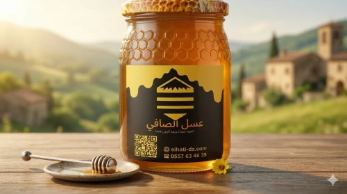 عسل الصافي صحة وشفاء للناس
