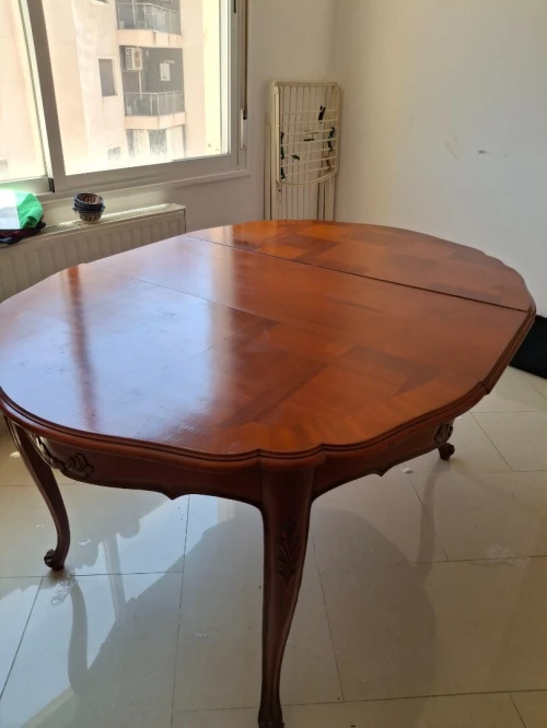 table a manger en merisier pour 4 ou 6 personne ( table extensible)