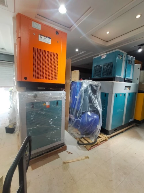 Compresseur a vis monte charge 5t 3t /gerbeur semi électrique transpalette