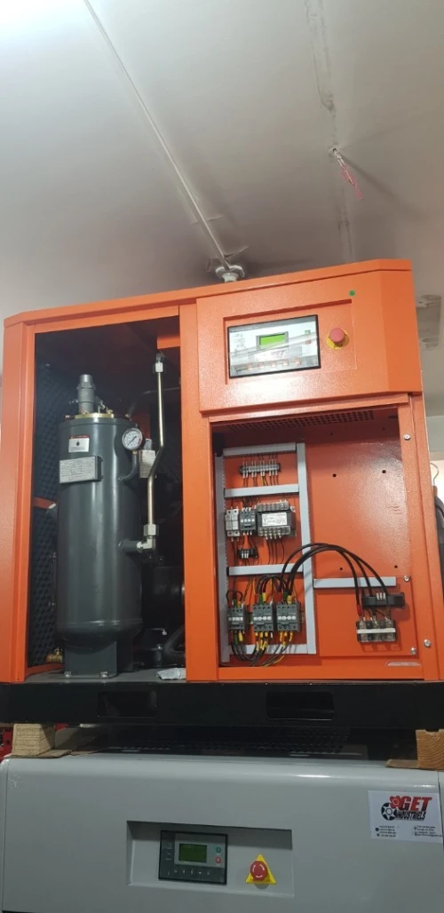 Compresseur a vis monte charge 5t 3t /gerbeur semi électrique transpalette
