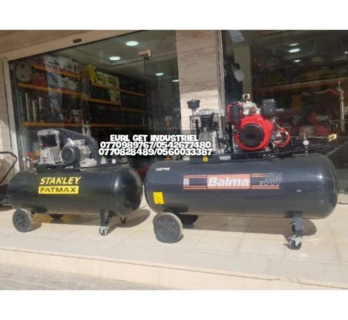 COMPRESSEUR DIESEL 500LT / COMPRESSEUR DIESEL 270LT / COMPRESSEUR 100LT / COMPRESSEUR SILENCIEUX 