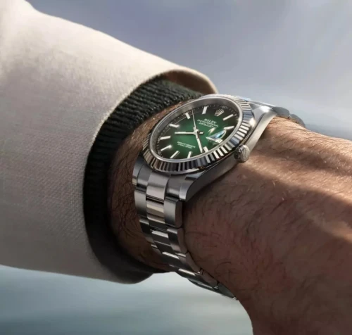 rolex Datejust 41 cadran vert ombré 2026