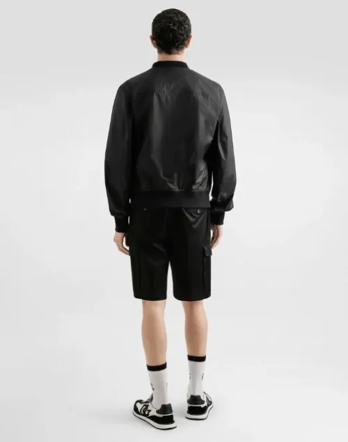 VESTE DOLCE GABBANA Bomber en tissu technique avec plaquette
