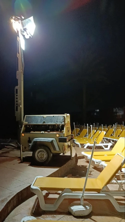 Location girafe lumineuse 