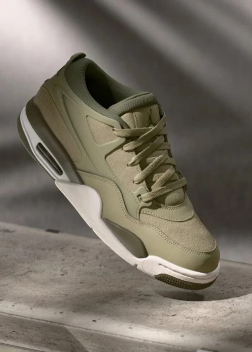 AIR JORDAN 4 RM - Baskets basses - neutral olive/med olive/phantom ORIGINAL