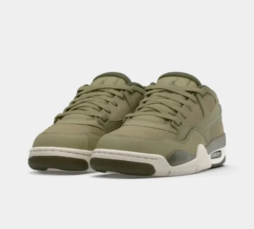 AIR JORDAN 4 RM - Baskets basses - neutral olive/med olive/phantom ORIGINAL
