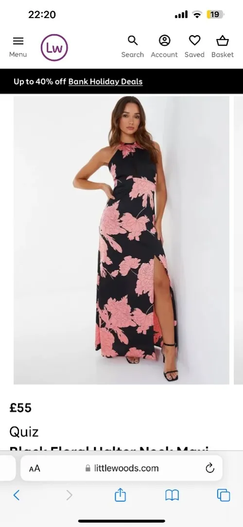 Robe longue uk