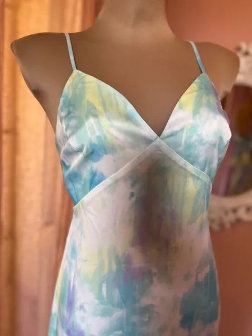 Robe satin