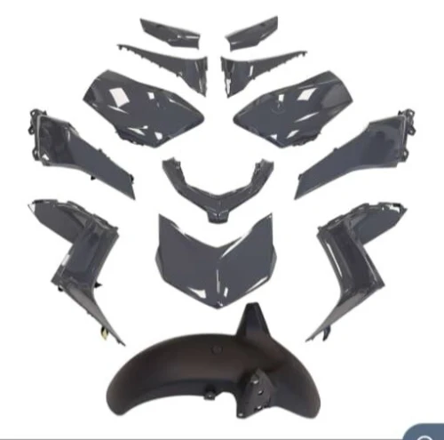 carénage yamaha xmax (125-300) 2023-2026 gris nardo