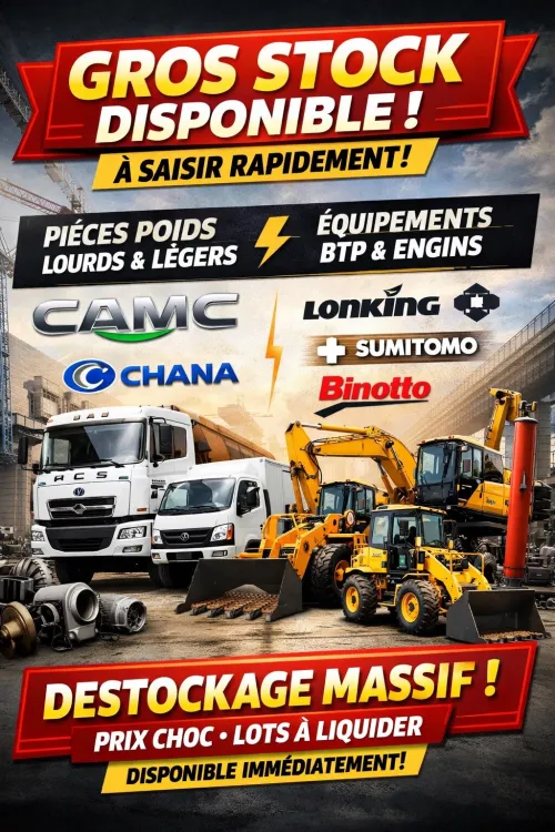 Vente en gros pièces détachées poids lourds chinois