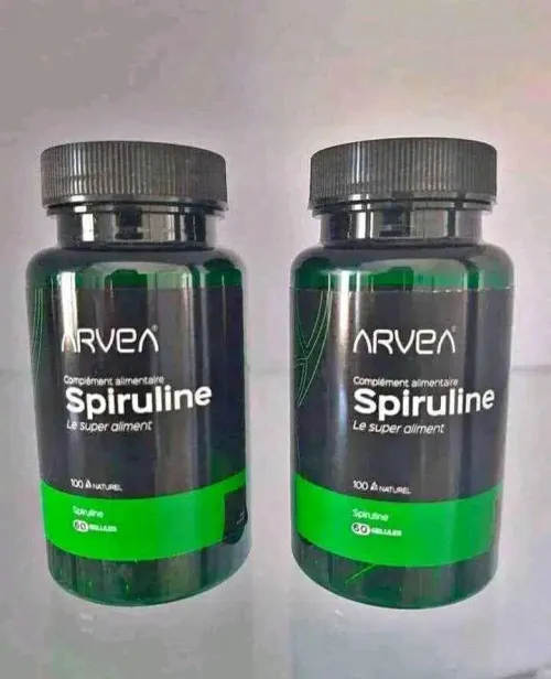 مكمل غذائي طبيعي 100% Naturelle- سبيرولينا أرفيا  (Arvea Spiruline)