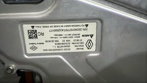 Batterie, hybride Renault + convertisseur