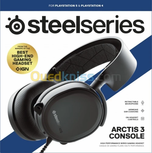 HEADSET STEELSERIES 3 