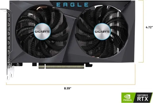 GPU NVIDIA GIGABYTE RTX 3050 8GB EAGLE OC