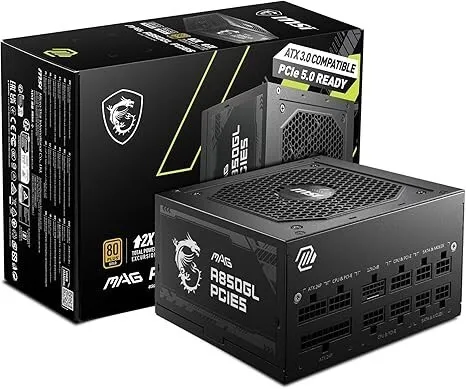 POWER SUPPLY MSI A850GN 850W 80+ GOLD