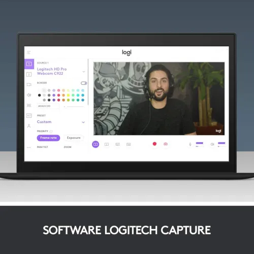 WEBCAM LOGITECH C922 PRO HD STREAM WEBCAM