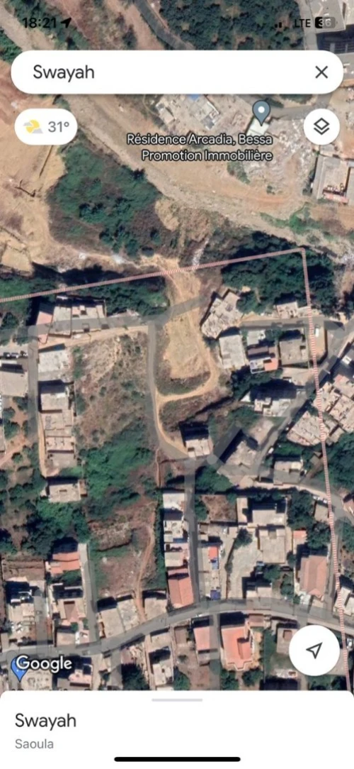 Vente Terrain Alger Saoula