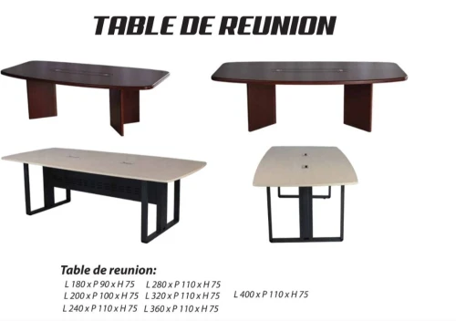 Table de réunion