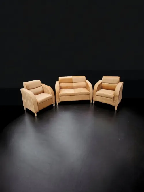 SALON EN SIMILI CUIR OU EN CUIR