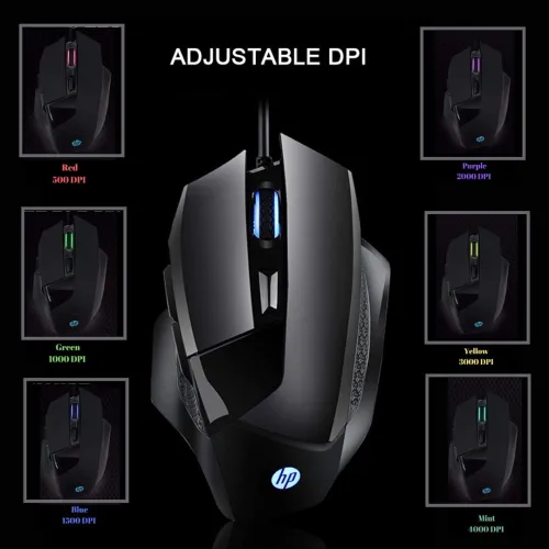 SOURIS USB GAMING HP RGB G200  NEW