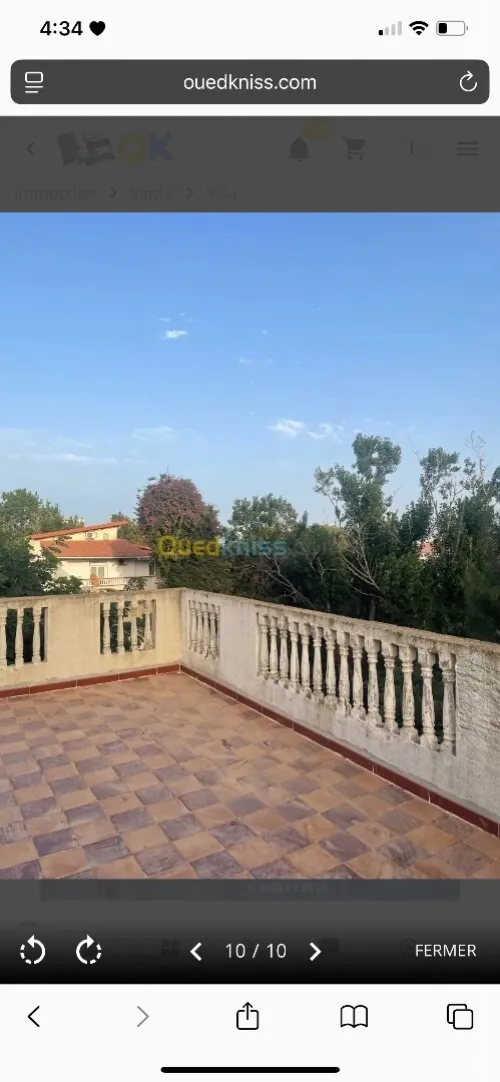 Vente Villa Alger Dely brahim
