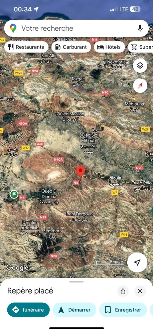 Vente Terrain Relizane El hamadna